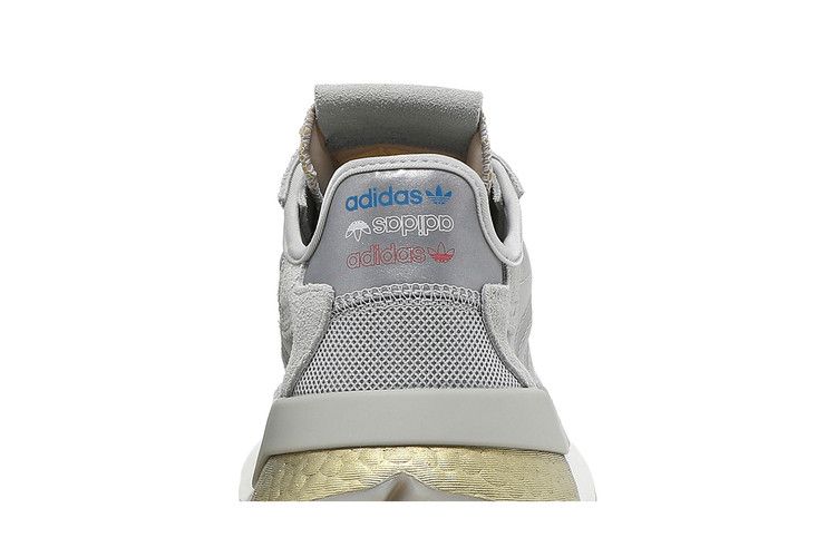 adidas Nite Jogger Grey Two Gold Metallic - Image 7