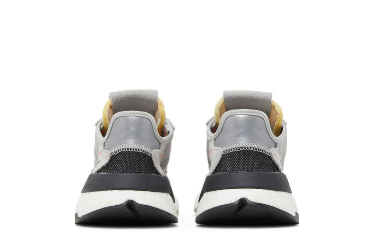 adidas Nite Jogger Grey Two Solar Orange - Image 6
