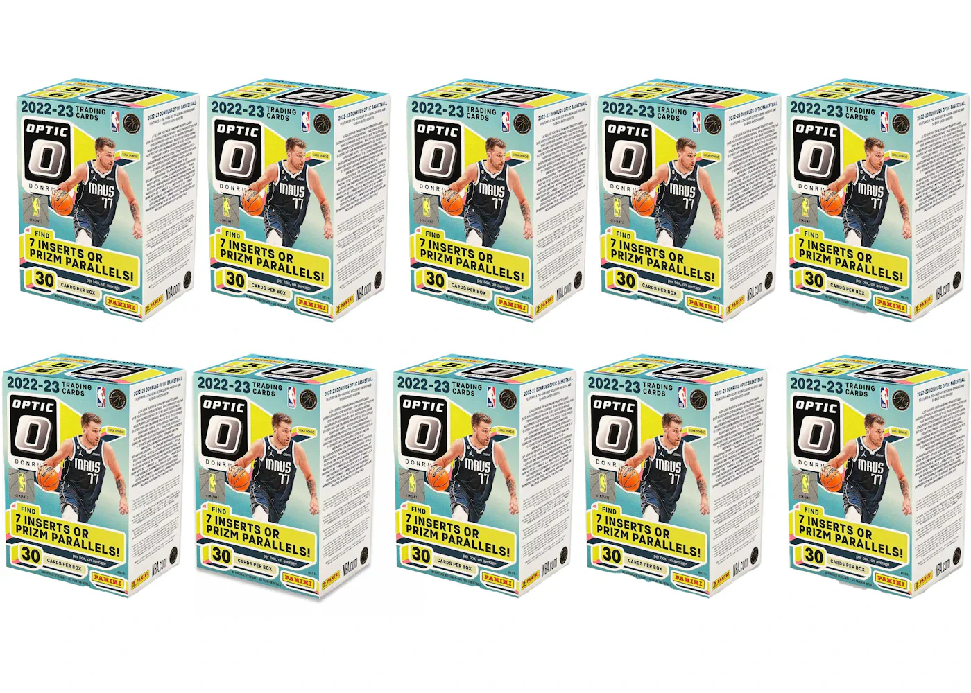 2022-23 Panini Donruss Optic Basketball Blaster Box 10x lot