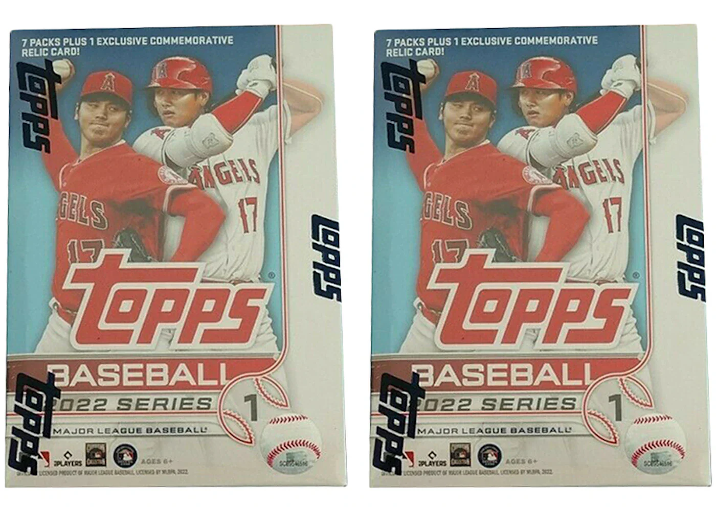2022 Topps Series 1 Baseball Blaster Box 2x Lot