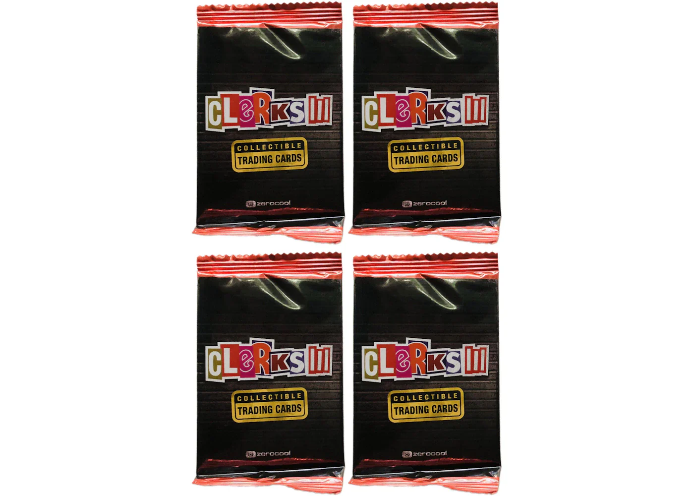 2022 zerocool Clerks III NSCC Exclusive Promo Pack 4x Lot