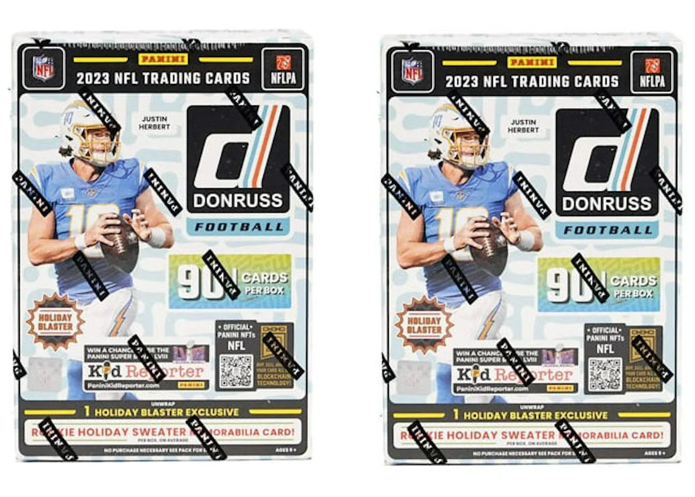 2023-24 Panini Donruss Holiday Football Blaster Box 2x Lot