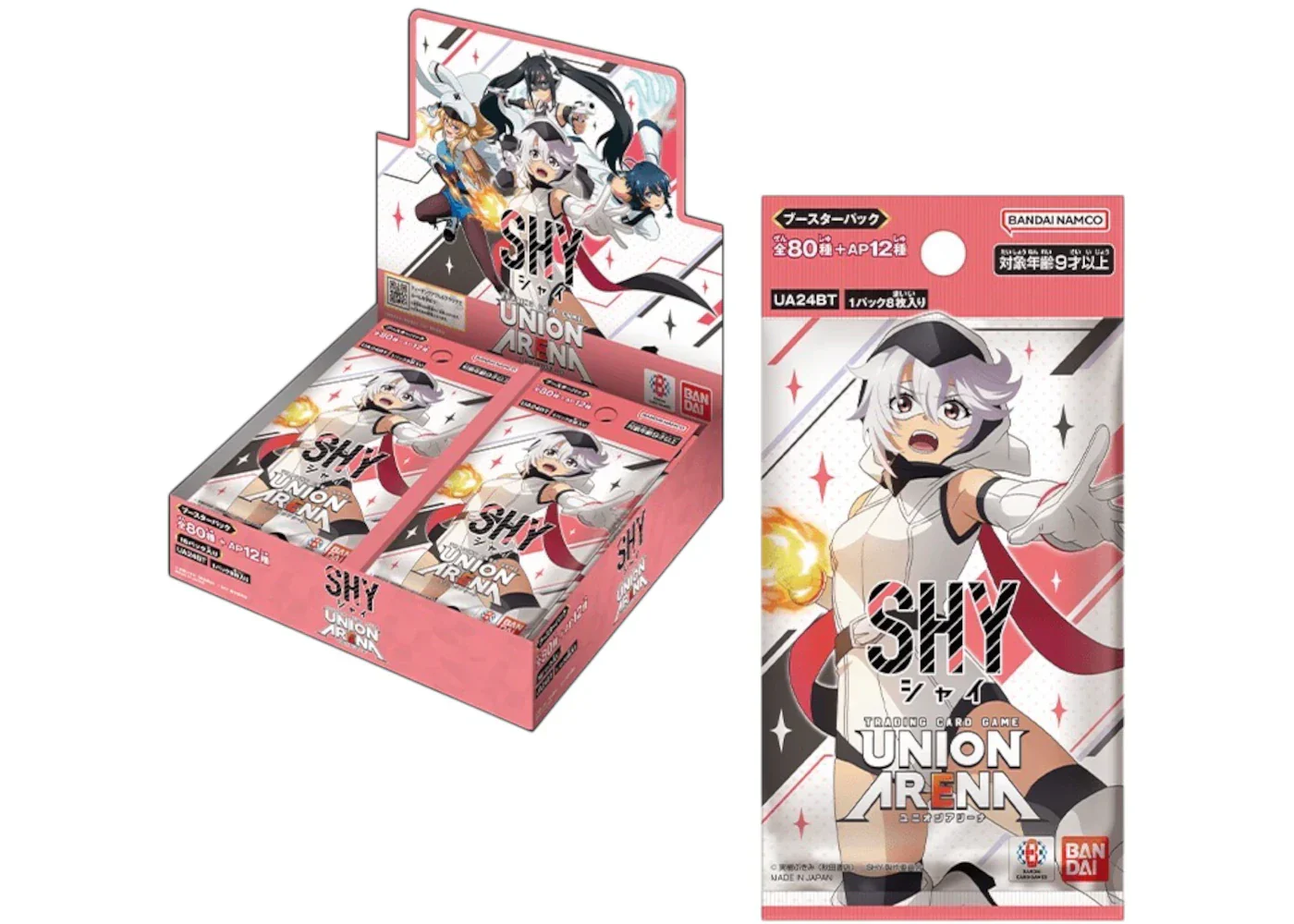 2024 Bandai Union Arena Shy Booster Pack Sealed Box (Japanese)