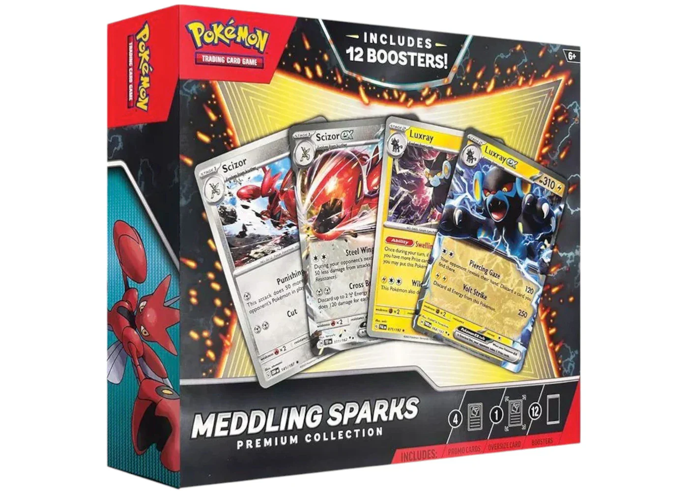 2024 Pokémon Scarlet & Violet Meddling Sparks Premium Collection Box