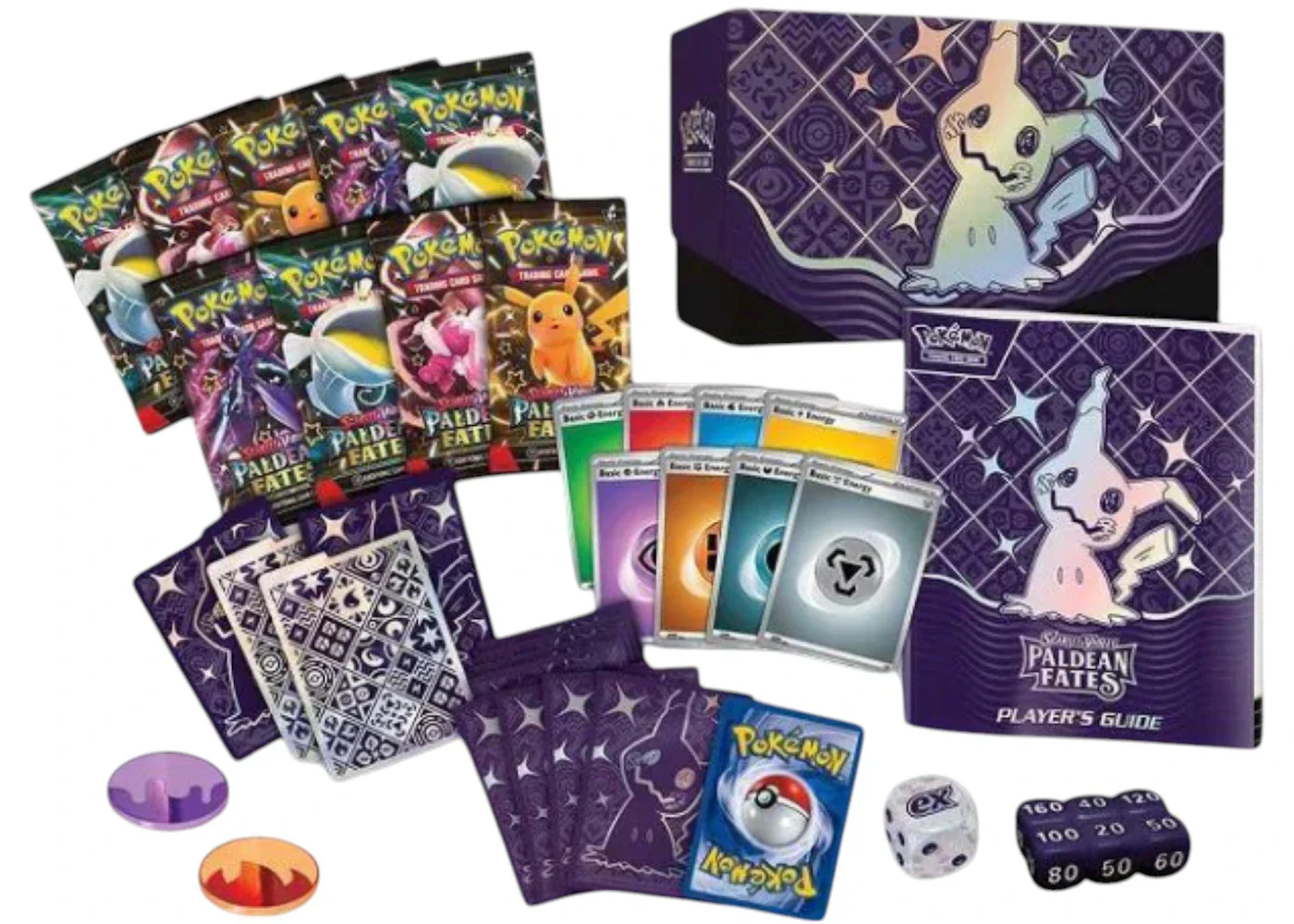 2024 Pokémon Scarlet & Violet Paldean Fates Elite Trainer Box 4x Lot - Image 2