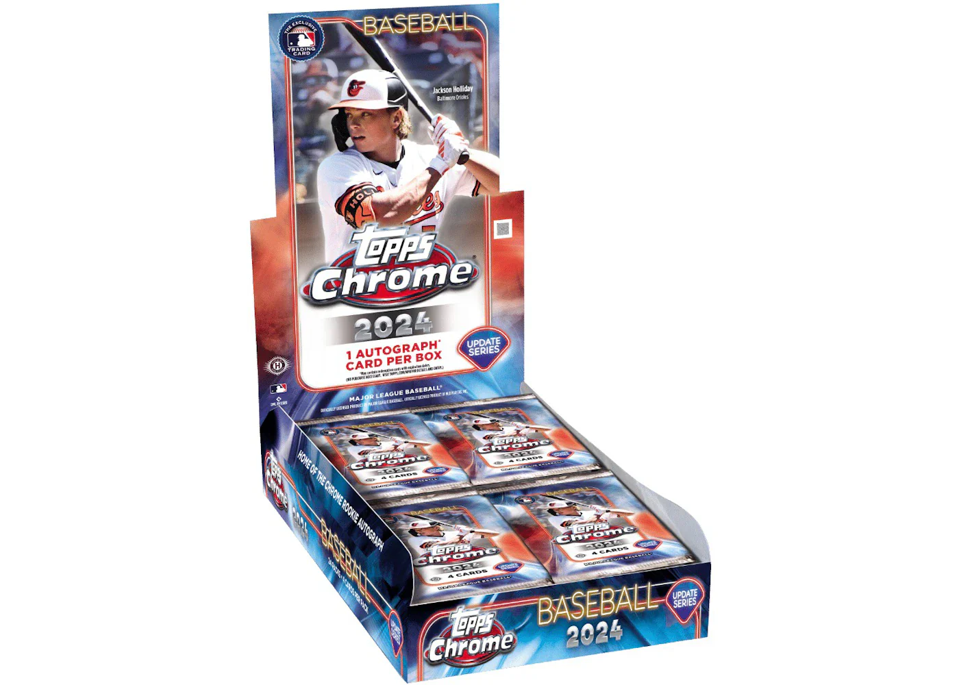 2024 Topps Chrome Updates Series Baseball Hobby Box