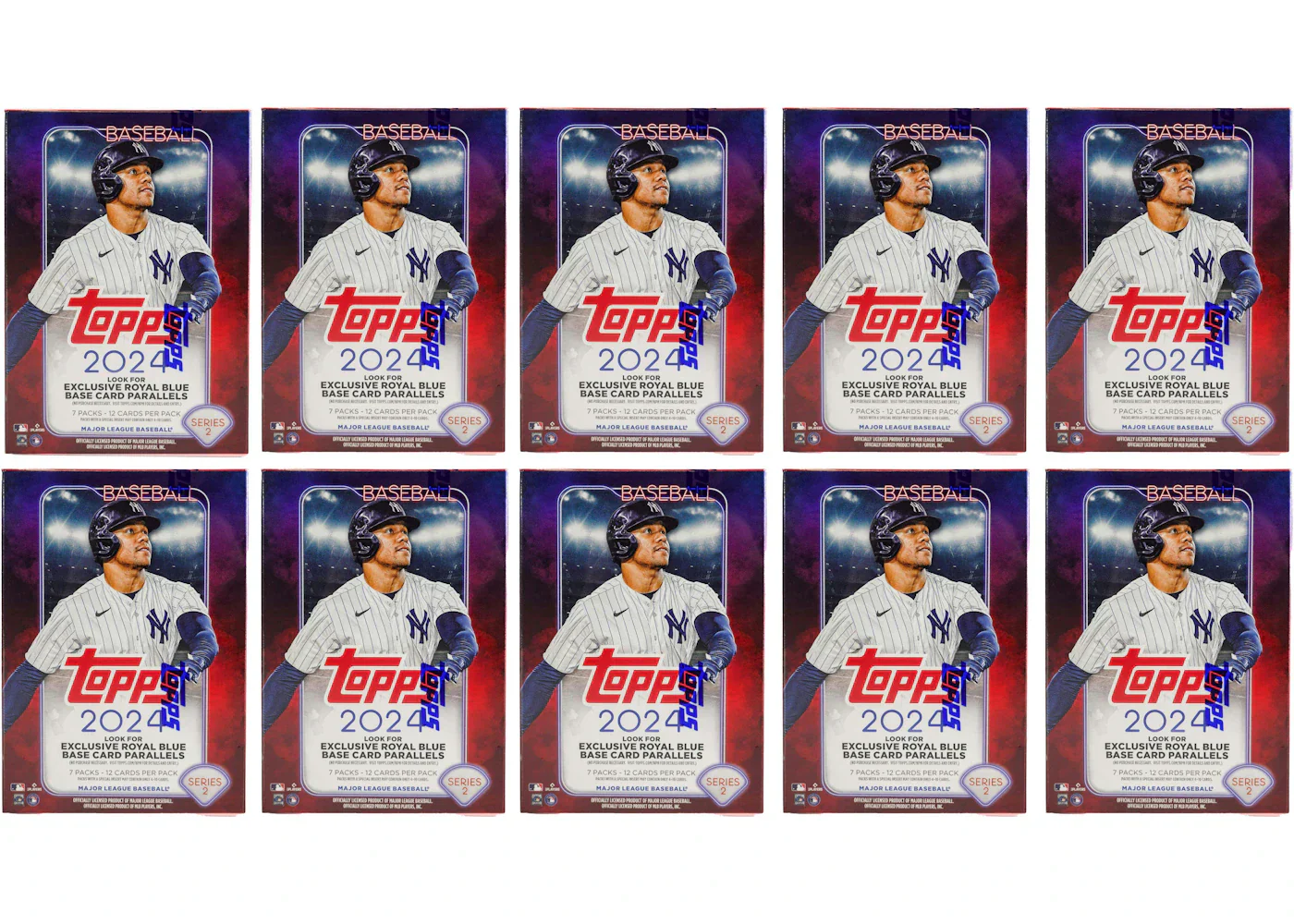 2024 Topps Series 2 Baseball Blaster Box 10x Lot