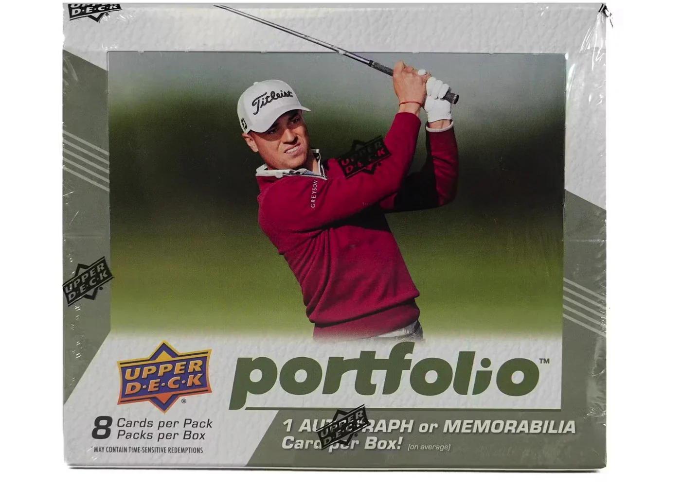 2024 Upper Deck Portfolio Golf Hobby Box