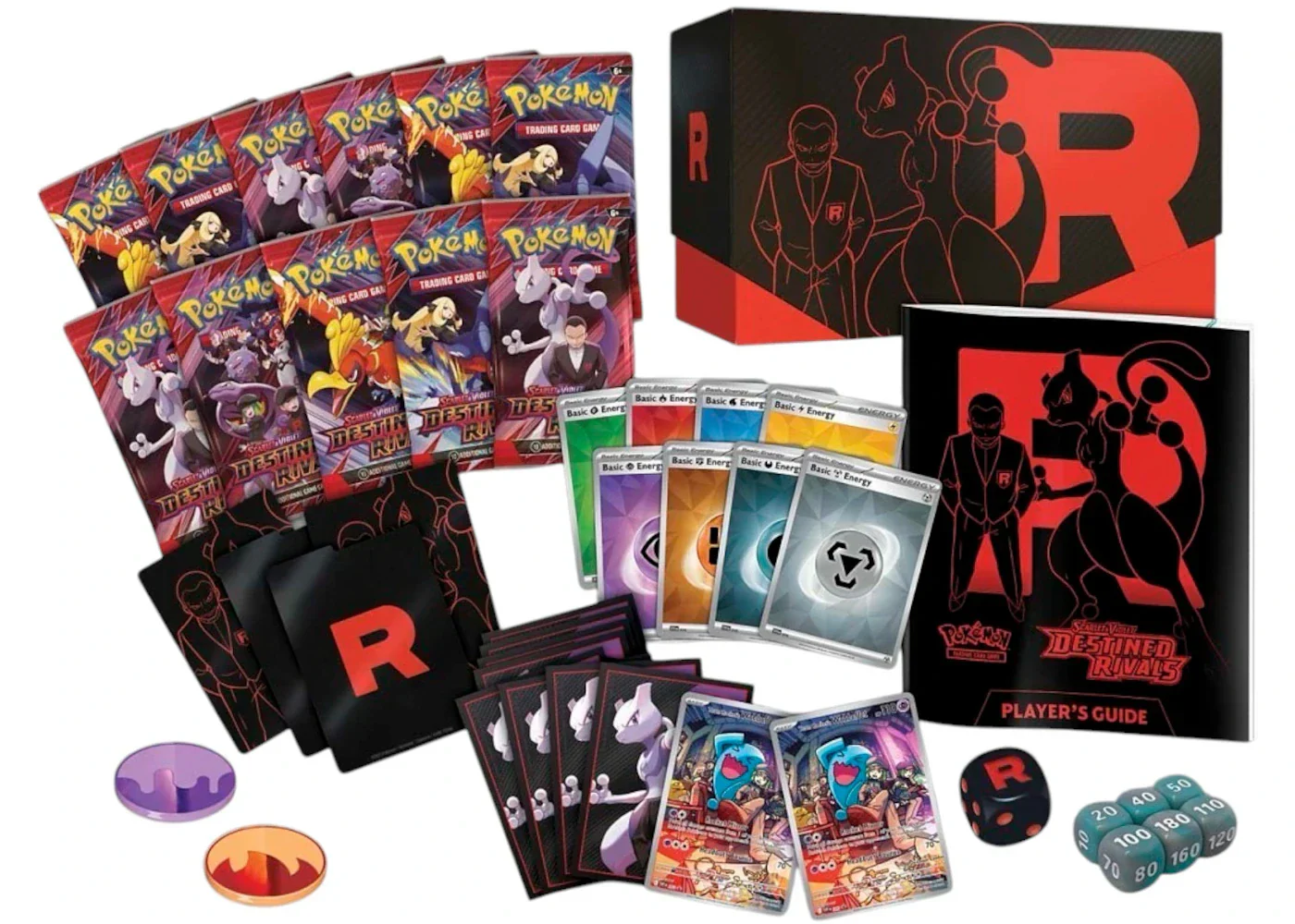 2025 Pokémon Scarlet & Violet Destined Rivals Pokemon Center Elite Trainer Box 2x Lot - Image 2