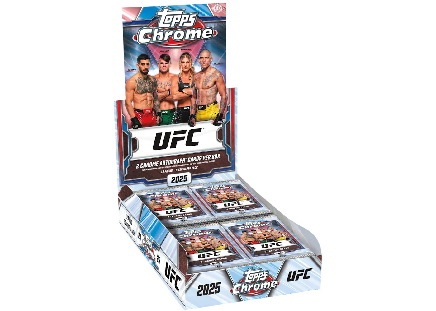 2025 Topps Chrome UFC Hobby Box