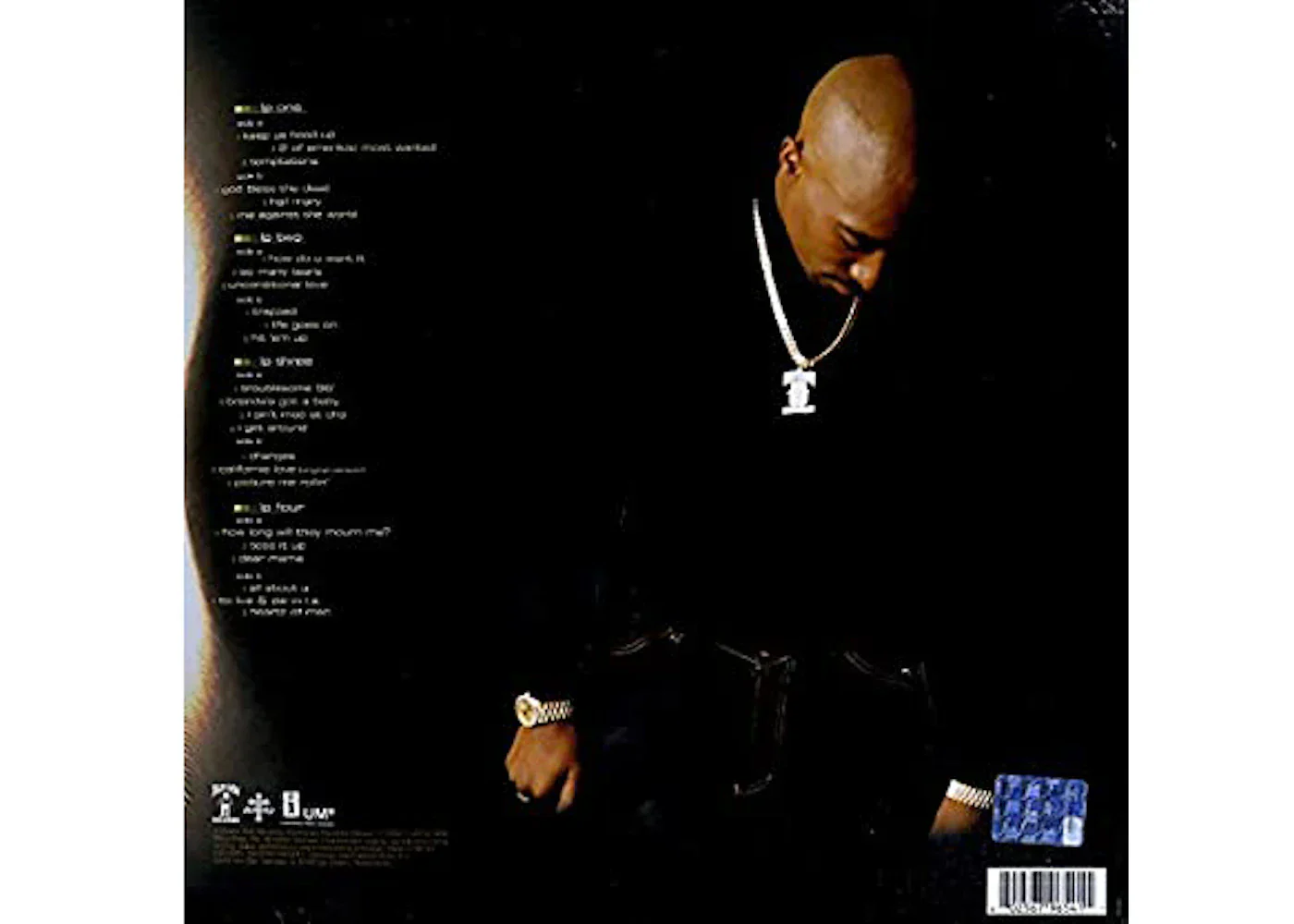 2Pac Greatest Hits 4XLP Vinyl Black - Image 2