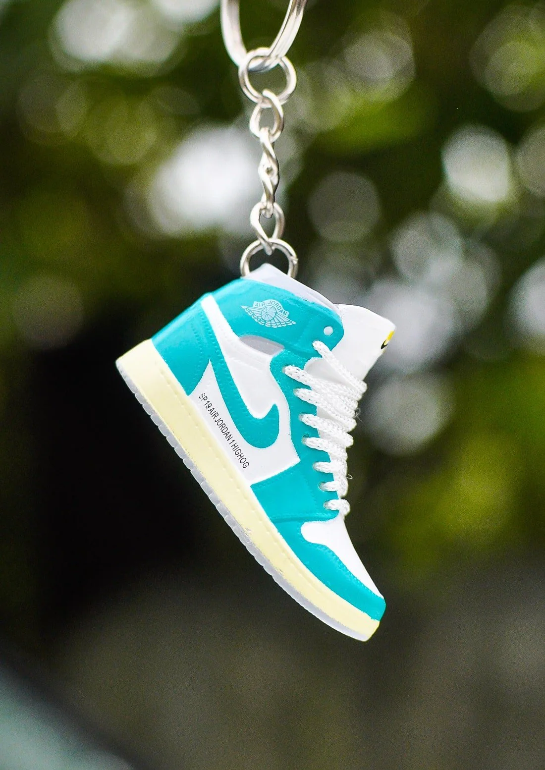3D Sneaker Keychain Turbo Green - Image 2