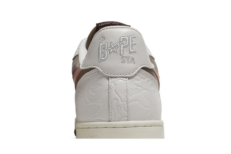 A Bathing Ape Bape Court Sta Brown Pink - Image 7