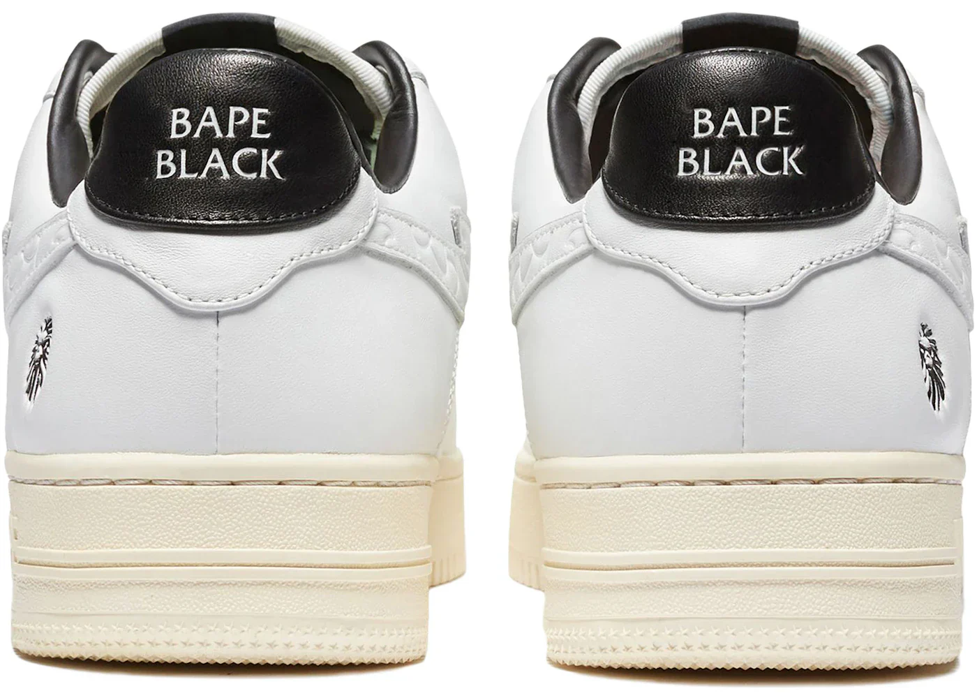 A Bathing Ape Bape Sta Black White Silver - Image 2