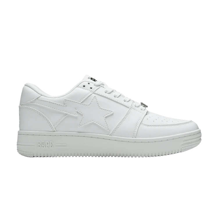 A Bathing Ape Bape Sta Low M2 White Leather (2020)