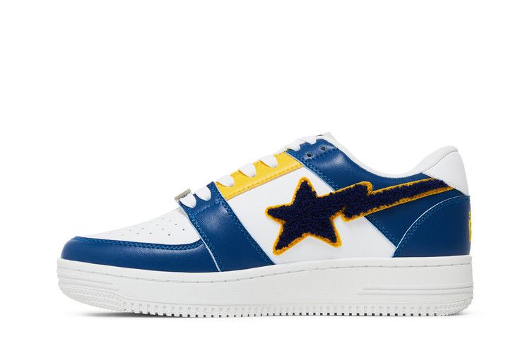 A Bathing Ape Bape Sta Low Patched Navy - Image 3
