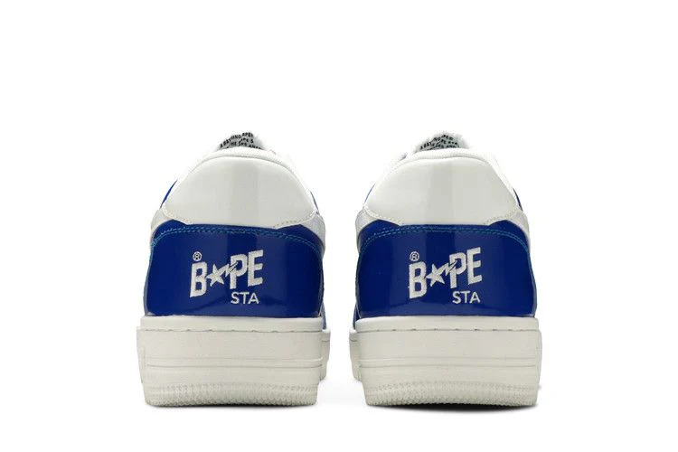 A Bathing Ape Bape Sta Low Patent Blue - Image 6