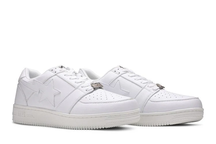A Bathing Ape Bape Sta Low Patent White - Image 8