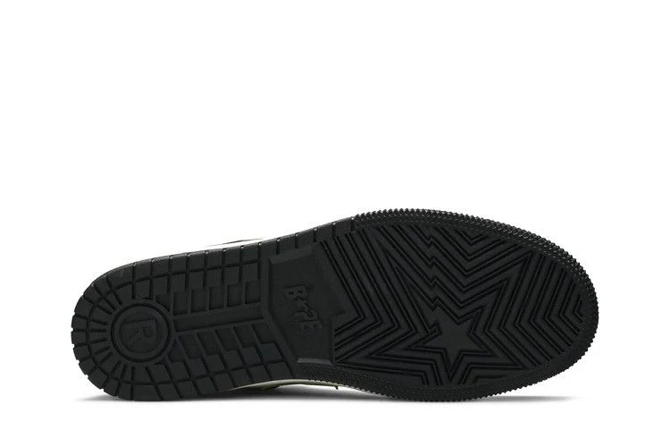 A Bathing Ape Block Sta Hi Black Lime - Image 4