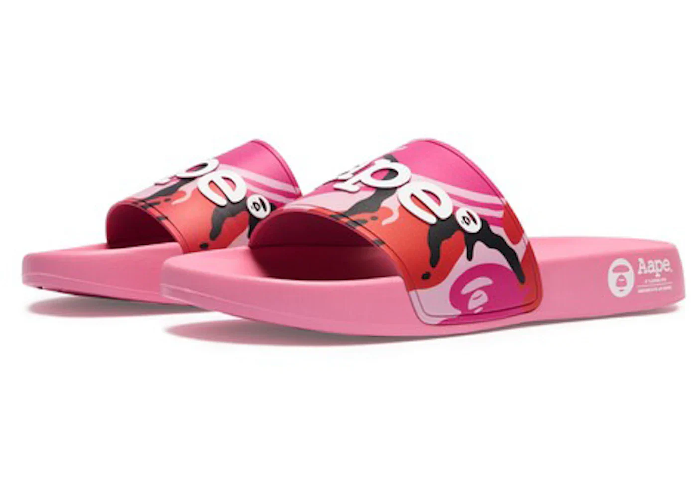 AAPE Slider Pink