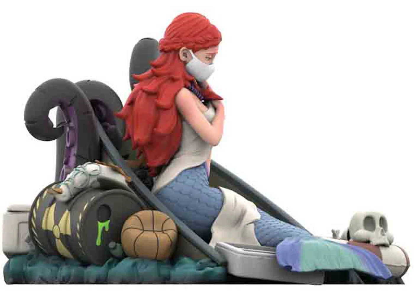 ABCNT x Mighty Jaxx Mermaid's Ruin Figure - Image 3