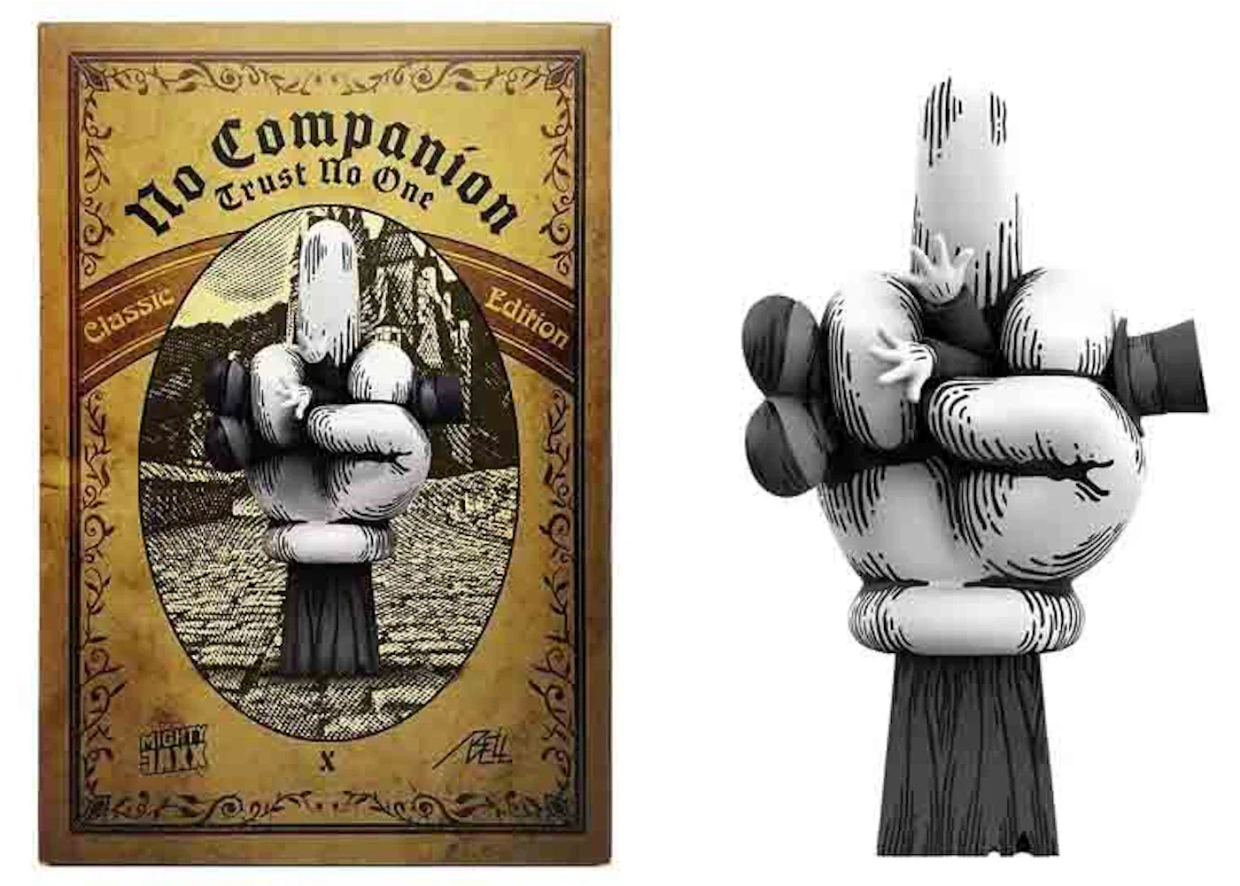 Abell Octovan x Mighty Jaxx No Companion: Trust No One (Classic Edition) Figure