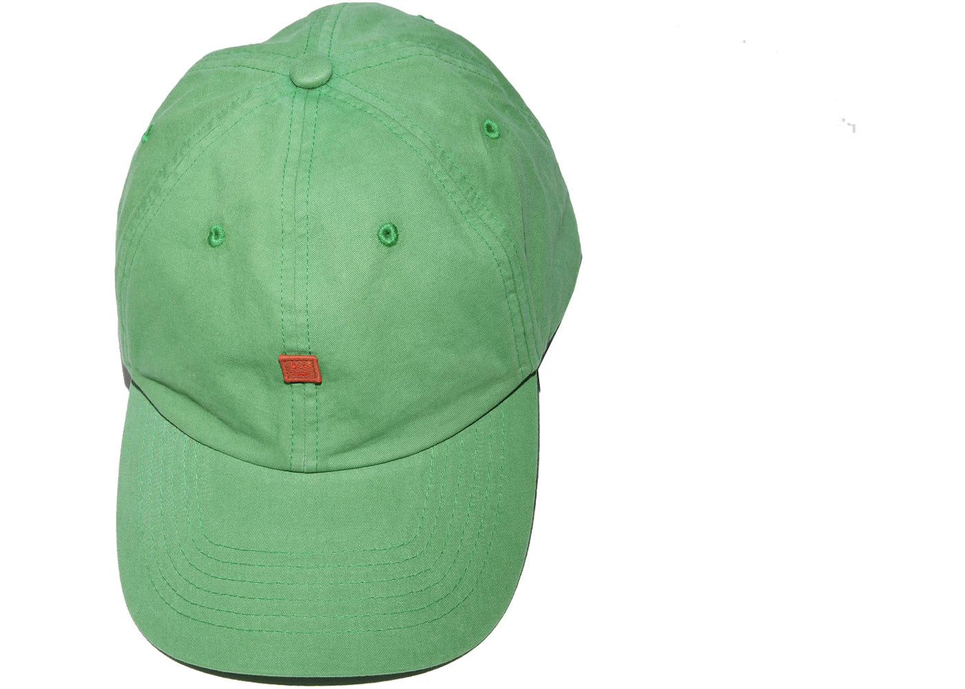 Acne Studios Face Logo Baseball 6-Panel Cap Green