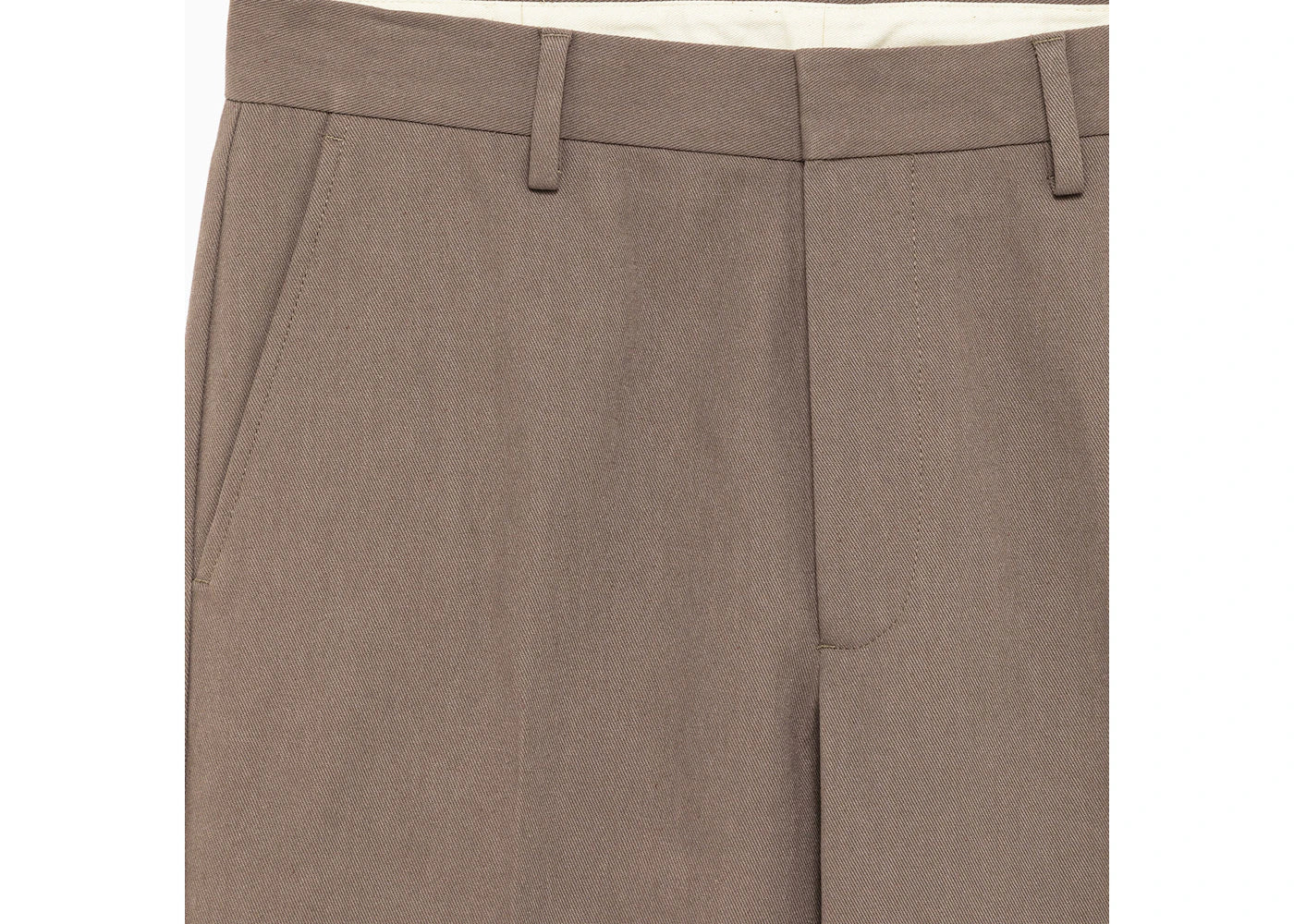 Acne Studios Gabardine Pants Brown - Image 3