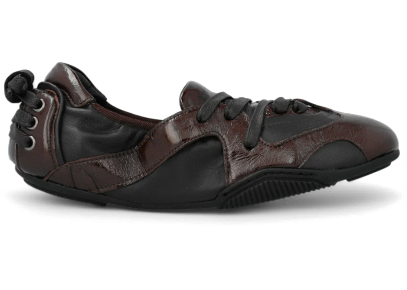 Acne Studios Lace-Up Leather Shoes Dark Brown (Women's)