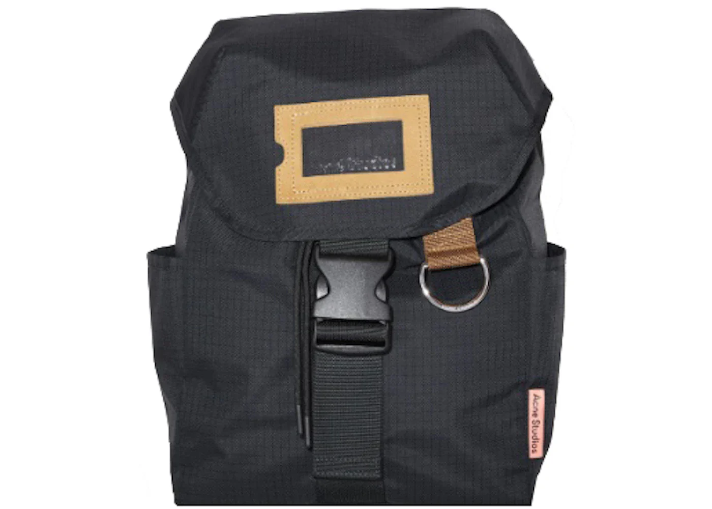 Acne Studios Nylon Backpack Black