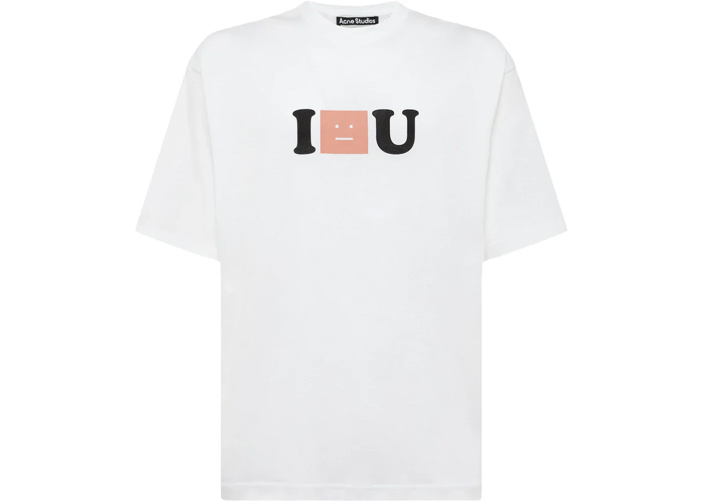 Acne Studios Printed T-Shirt Optic White