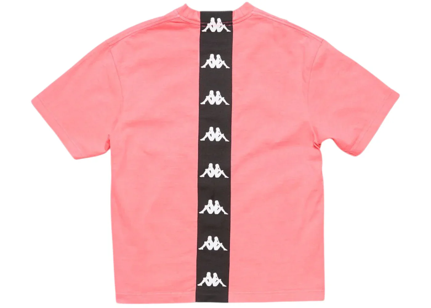 Acne Studios x Kappa Short Sleeve Logo T-shirt Neon Pink - Image 2