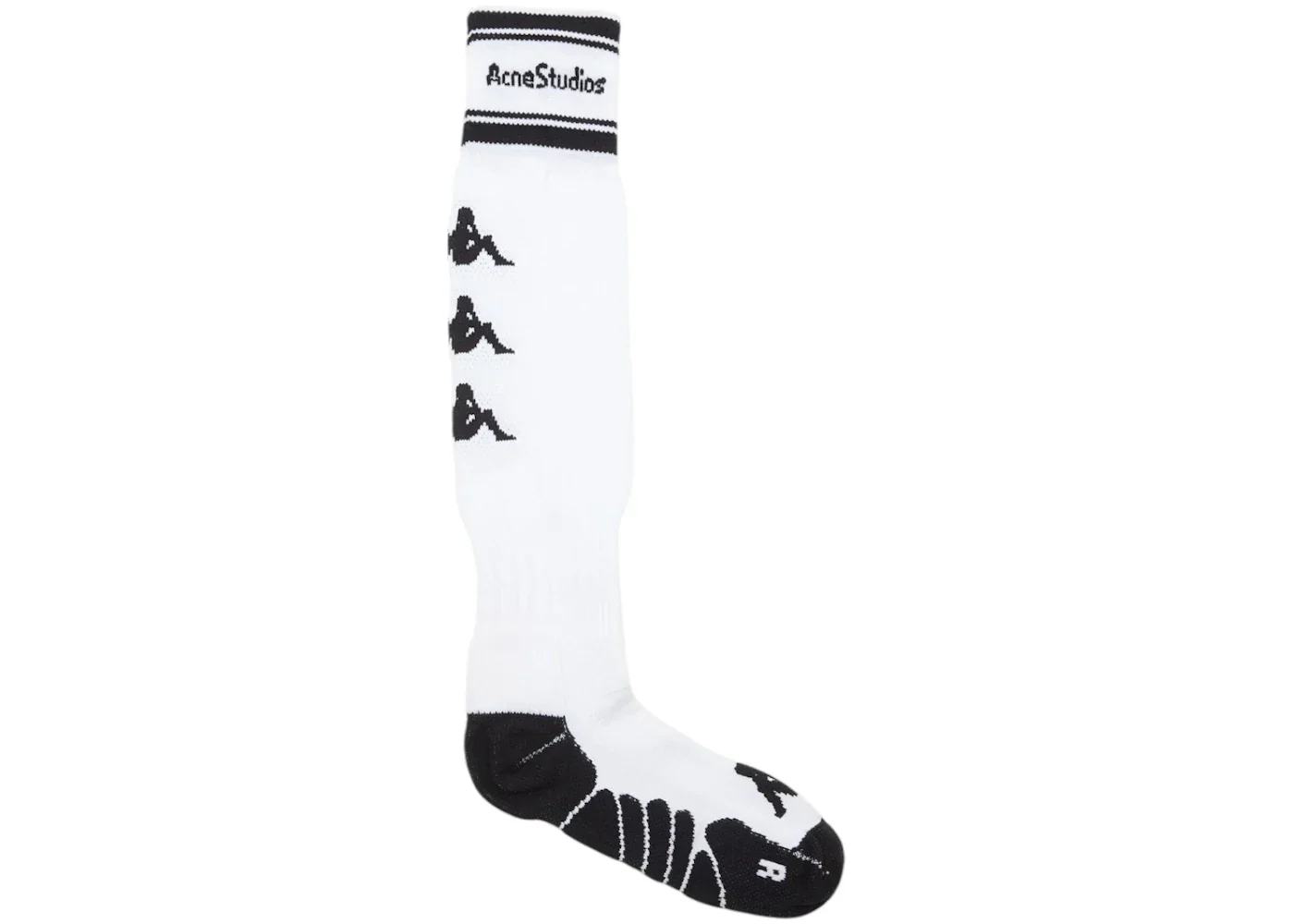 Acne Studios x Kappa Socks White/Black