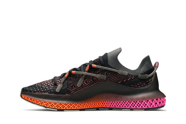 adidas 4D Fusio Black Orange Pink - Image 3