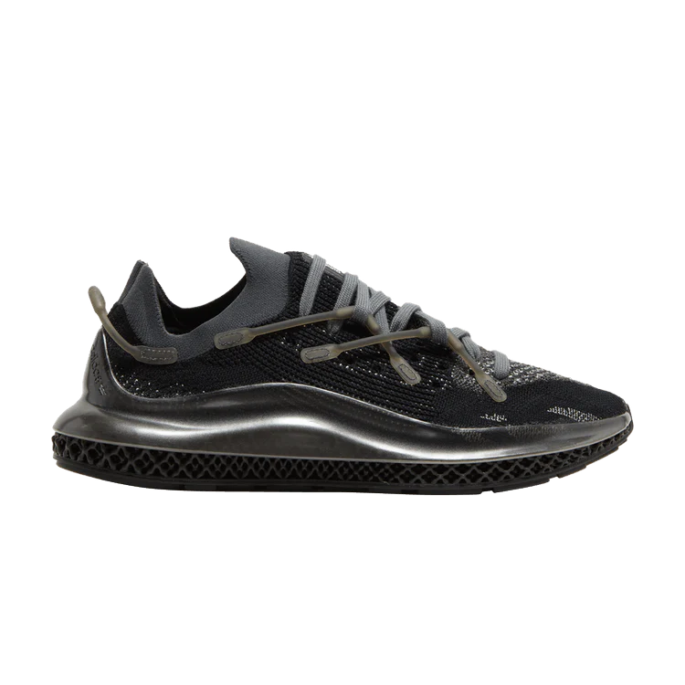 adidas 4D Fusio Black Silver Metallic