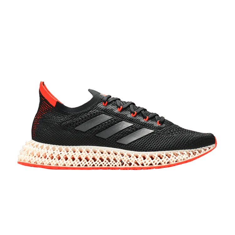 adidas 4DFWD Black Solar Red