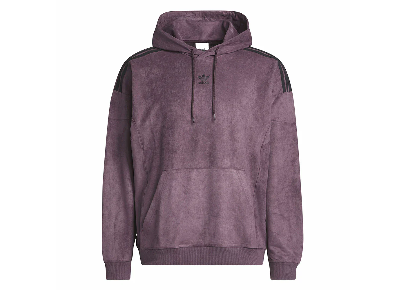 adidas Adicolor Classics Plush Hoodie Shadow Maroon