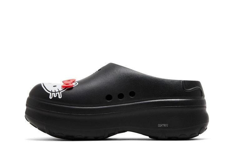 adidas adiFOM Stan Smith Mules Hello Kitty Core Black Red Cloud White (Women's) - Image 3