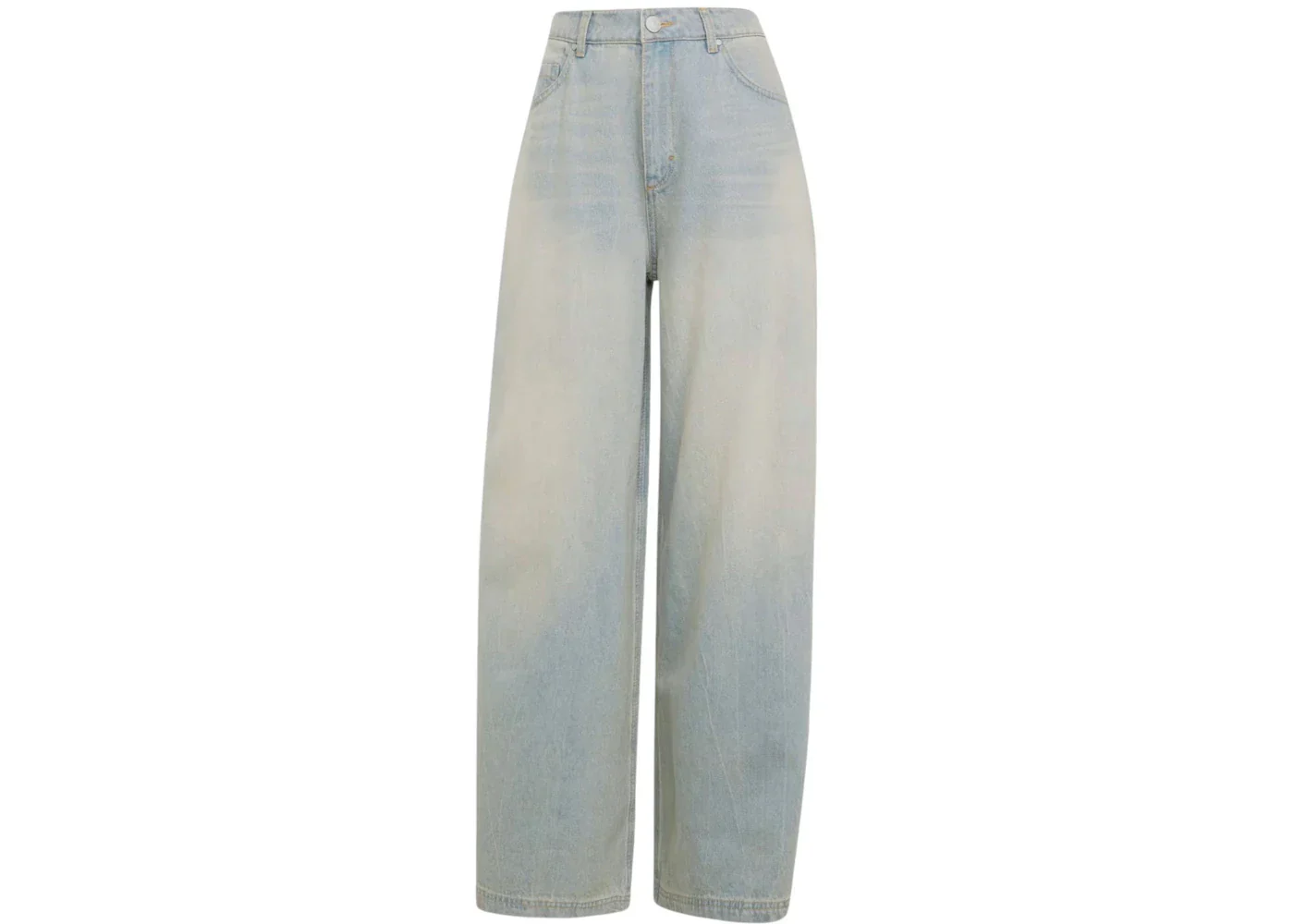adidas Adilenium Season 3 Zip Washed Denim Pants Light Denim