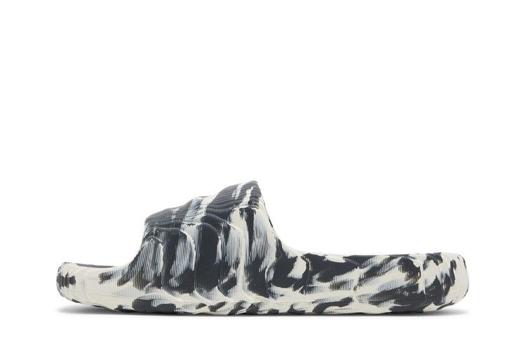 adidas Adilette 22 Slides Carbon Aluminum - Image 3