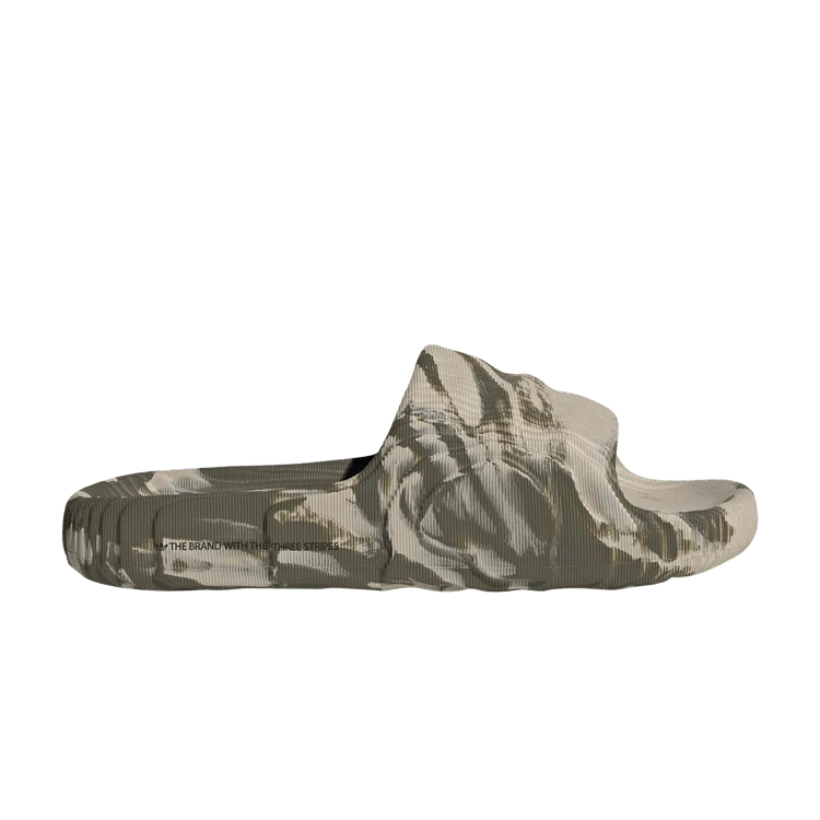 adidas Adilette 22 Slides Olive Strata