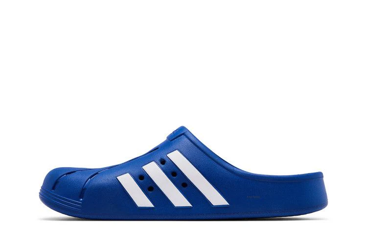 adidas Adilette Clogs Royal Blue Cloud White - Image 3