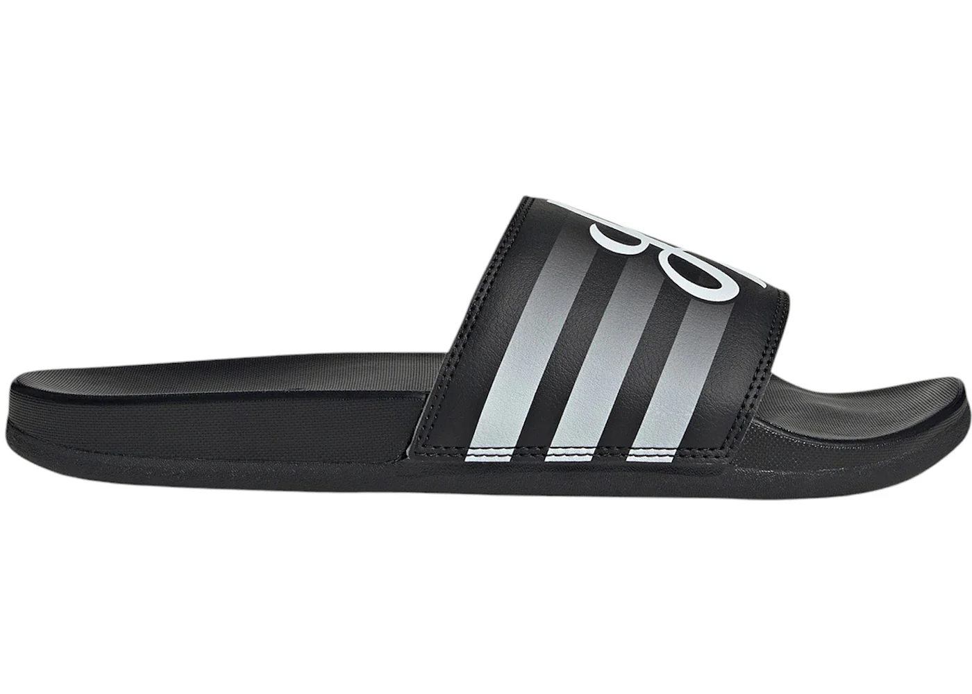 adidas Adilette Comfort Sandals Core Black Cloud White Black