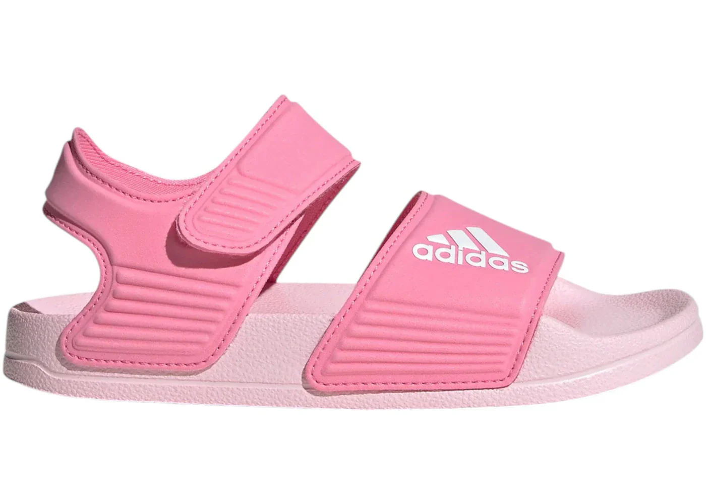 adidas Adilette Sandals Bliss Pink Cloud White Clear Pink (GS)