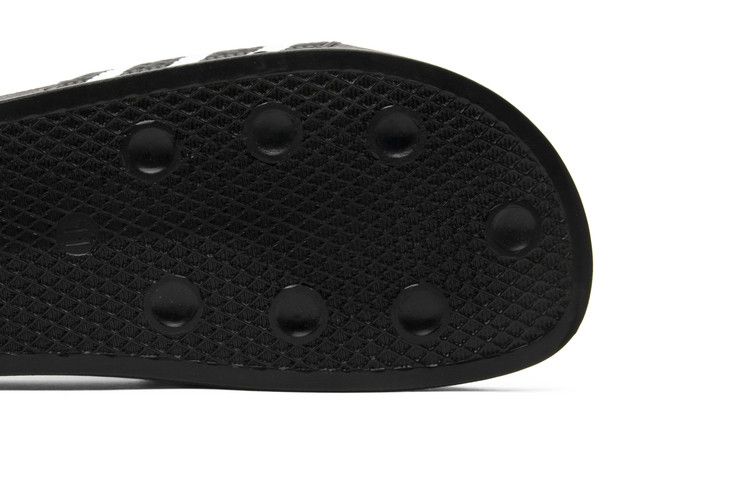 adidas Adilette Slides Black White - Image 5