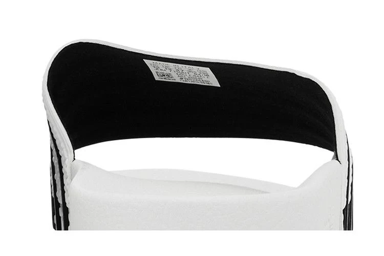 adidas Adilette White Core Black White - Image 7