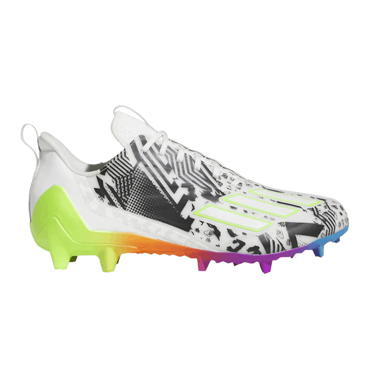 adidas Adizero 12.0 Mismatch Cloud White Team Solar Green Core Black