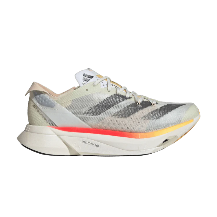 adidas Adizero Adios Pro 3 Ivory Iron Metallic Crystal Sand (Women's)