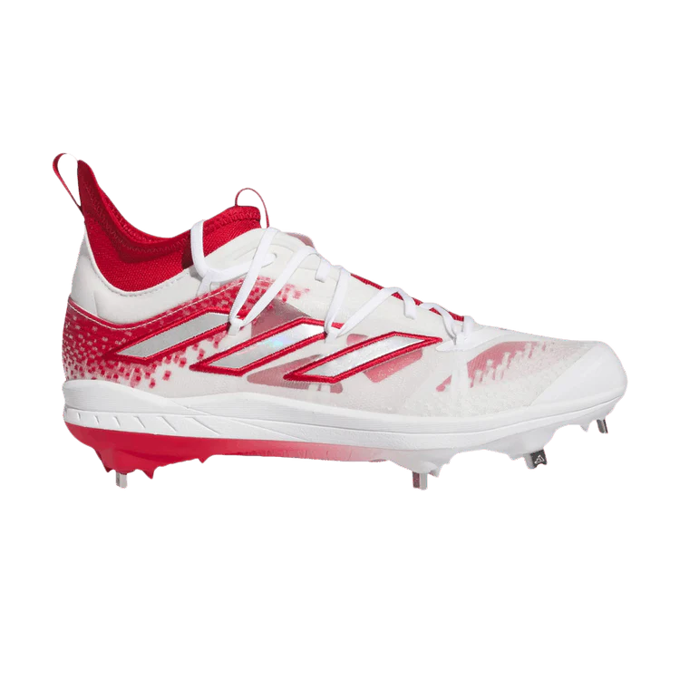 adidas Adizero Afterburner 9 NWV Team Power Red Silver Metallic Cloud White