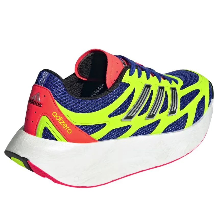 Adidas Adizero Aruku Lucid Blue Black Solar Slime - Image 4